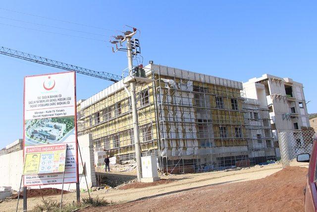 Kula’nın yeni hastanesinin yüzde 65’i tamamlandı