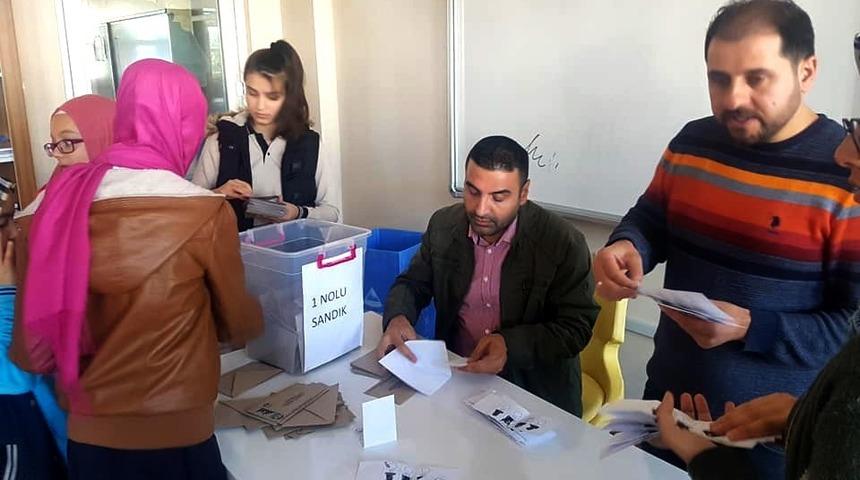 &Ouml;ğrenciler demokrasi k&uuml;lt&uuml;r&uuml;n&uuml; &ouml;ğreniyor