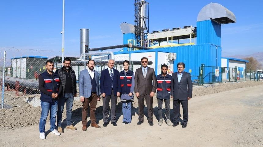 Başkan Başsoy, &ccedil;&ouml;pten enerji &uuml;retecek tesisi inceledi