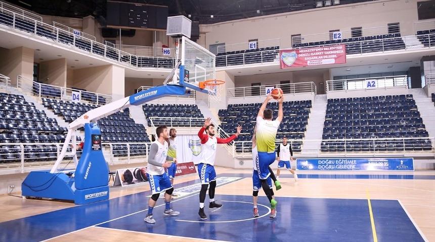 Denizli Basket Gemlik ma&ccedil;ı hazırlıklarına başladı