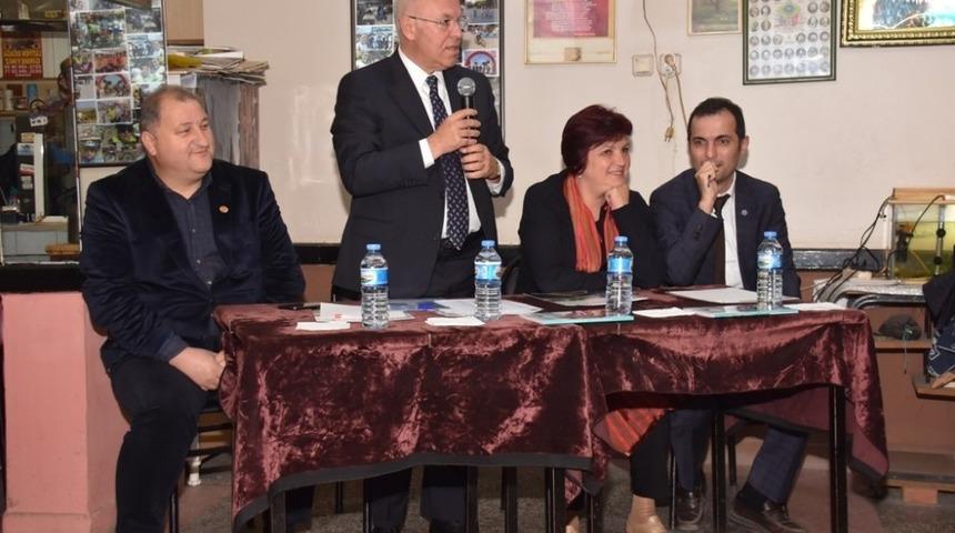 Başkan Eşkinat Zafer Mahallesi sakinleriyle bir araya geldi