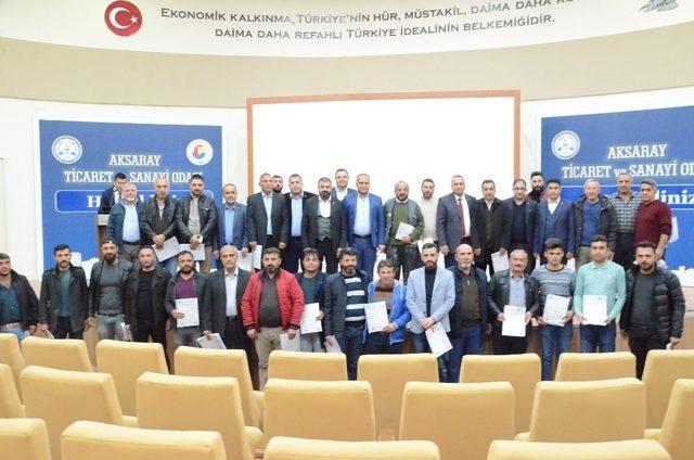 İkinci el oto alım satımı yeterlilik belgeleri sahiplerini buldu