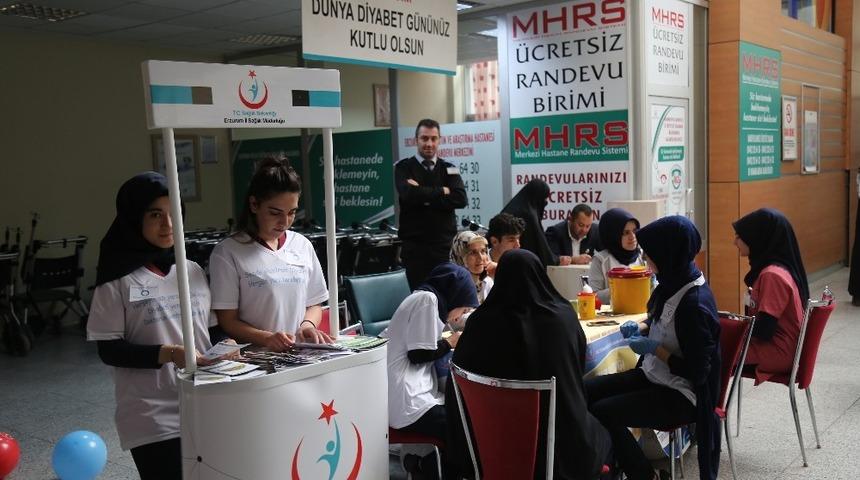BEAH&rsquo;ta &lsquo;D&uuml;nya Diyabet G&uuml;n&uuml;&rsquo; standı a&ccedil;ıldı