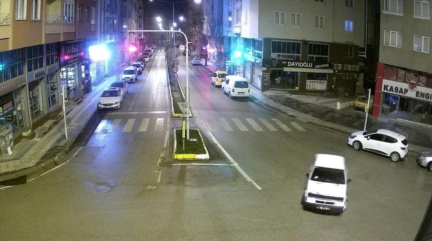 Drift yapan sürücüye polis acımadı