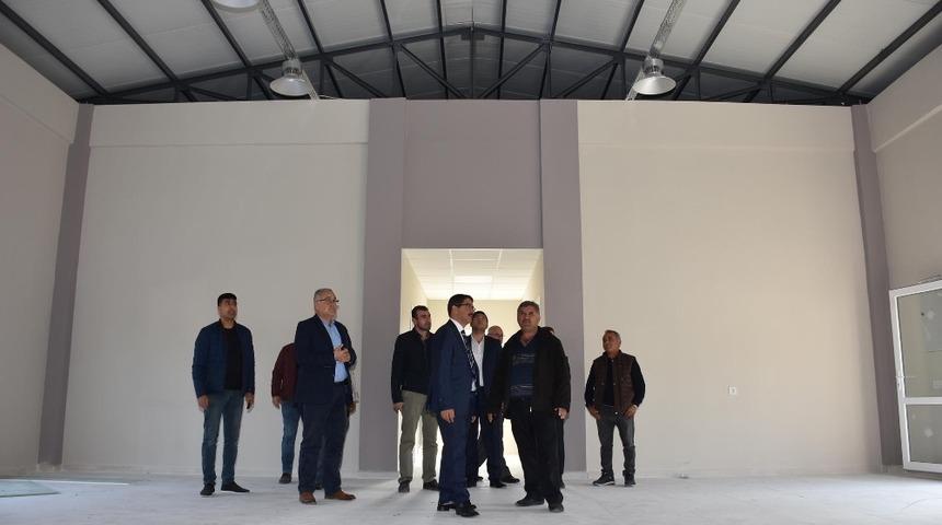 Kağan Mahallesi &Ccedil;ok Ama&ccedil;lı Salonu a&ccedil;ılışa hazırlanıyor