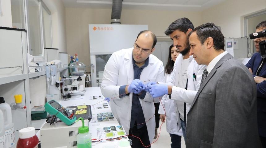 ER&Uuml; Rekt&ouml;r&uuml; &Ccedil;alış, ERNAM da İncelemelerde Bulundu