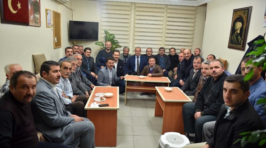 Başkan Arslan, Din G&ouml;revlileri Derneği&rsquo;ni ziyaret etti