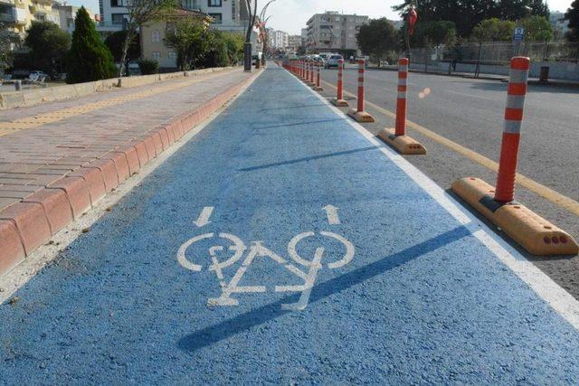 Aliağa’da bisiklet yolu genişliyor