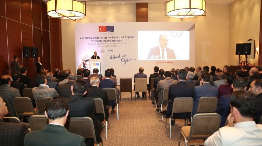 Mardin&rsquo;de &lsquo;Herkes İ&ccedil;in Eğitim 1-2 Projesi&rsquo; toplantısı yapıldı