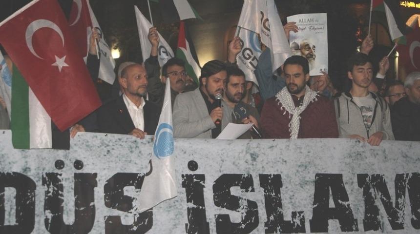 AGD İsrail&rsquo;i protesto etti