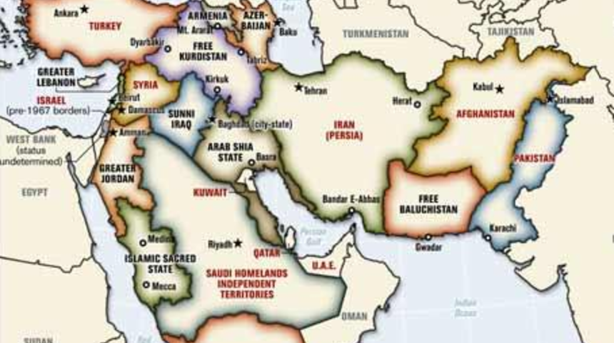 Skandal Kürdistan haritasını çizen ABD'li bakın hangi toplantıdan çıktı