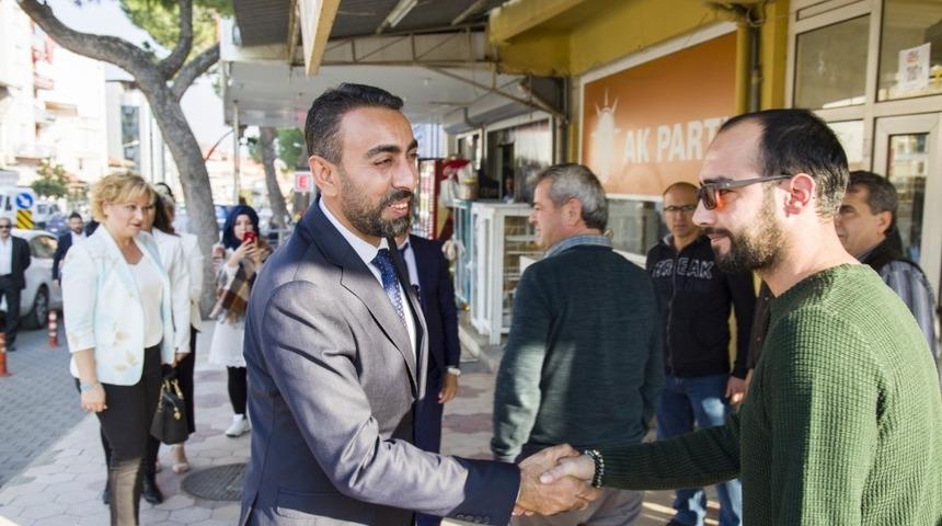 AK partili aday adayı Eşin saha &ccedil;alışmalara başladı