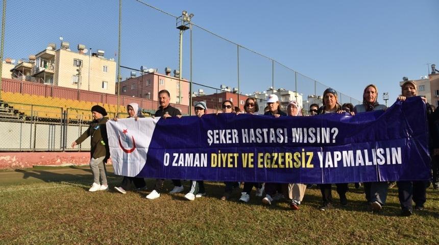 Diyabete dikkat &ccedil;ekmek i&ccedil;in y&uuml;r&uuml;d&uuml;ler