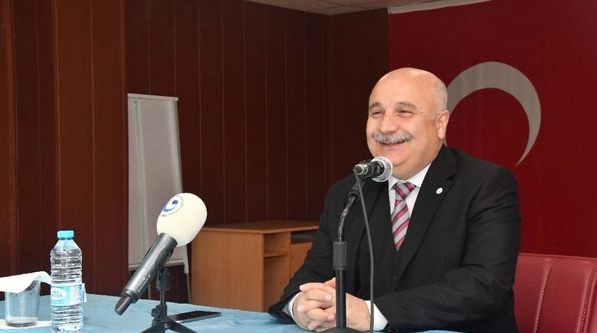 Rekt&ouml;r G&ouml;n&uuml;ll&uuml; lisesi &ouml;ğrencileri ile buluştu