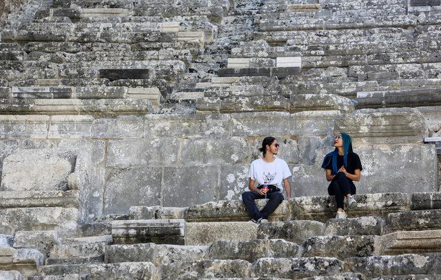 Aspendos Tiyatrosu, ziyaretçilerin gözdesi 2