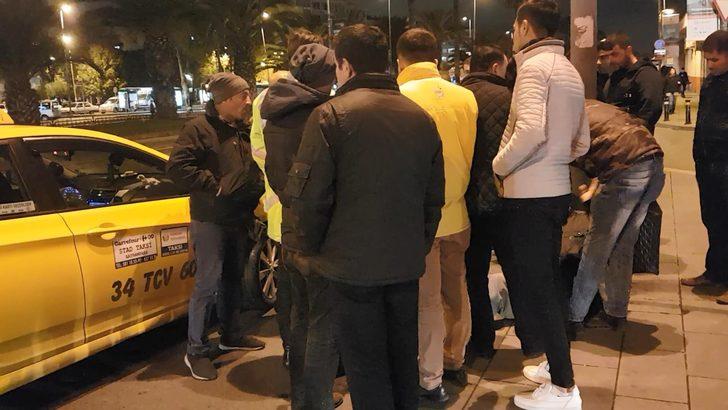 Fatih'te taksiciden Iraklı turiste taksimetre dayağı iddiası! G3
