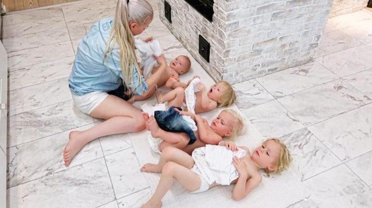 10 çocuk annesi Finlandiyalı kadın fiziğiyle görenleri hayrete düşürdü G1