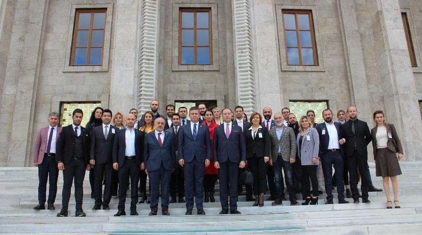 İş d&uuml;nyası temsilcileri Aydın&rsquo;ı ziyaret etti