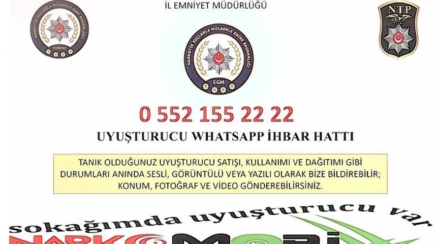 Uyuşturucu ile m&uuml;cadele i&ccedil;in &ldquo;Narkomobil ve UYUMA&rdquo; projesi devrede