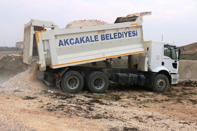 Kırsalda 5 koldan yol çalışması