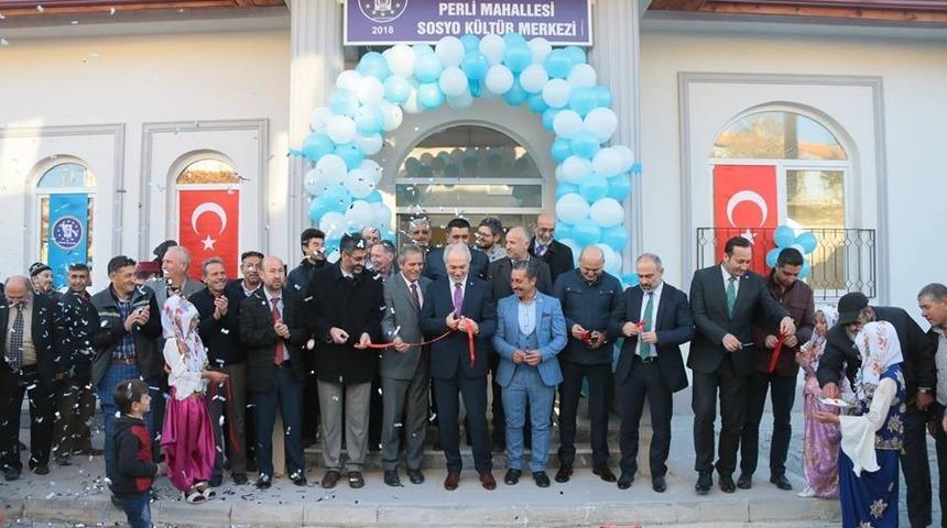 Perli Mahallesi&rsquo;ne Sosyo-K&uuml;lt&uuml;r Merkezi