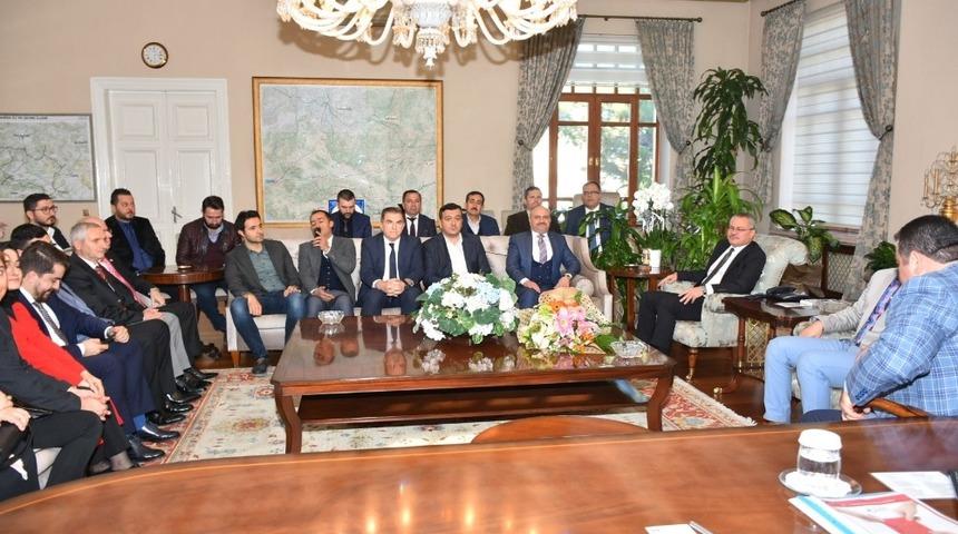 Vali Deniz AK Parti&rsquo;lileri ağırladı