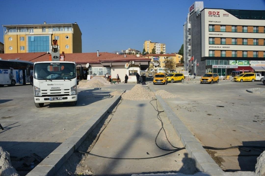 Otogarda d&uuml;zenleme &ccedil;alışması