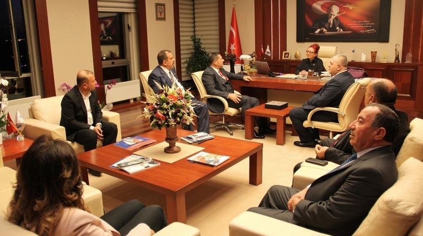 GTB’den HKÜ Rektörü Sözen’e "hayırlı olsun" ziyareti