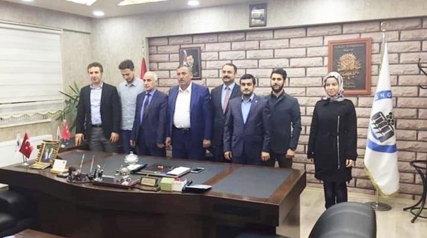 T&Uuml;GVA&rsquo;dan Başkan Arslanca&rsquo;ya ziyaret