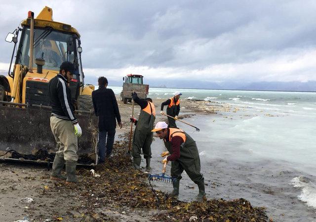 Zift yüklü tanker devrildi, vatandaş ihbarı Van Gölü'nü kirlenmekten kurtardı