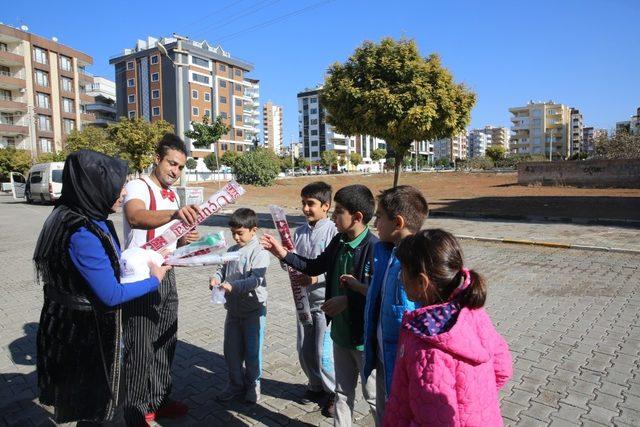 Karaköprü’de çocuklar gönüllerince eğlendi