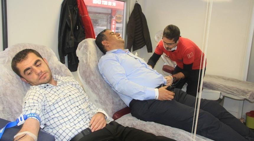 Hakkari&rsquo;de kan bağışı kampanyası