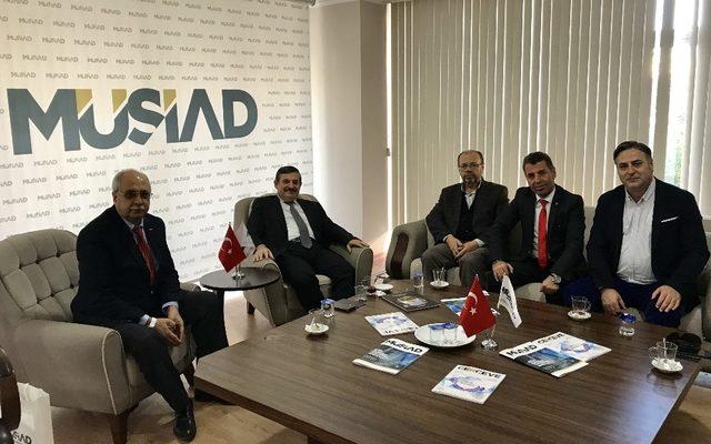 Manisa MÜSİAD, Kaymakam Kansız’ı ağırladı