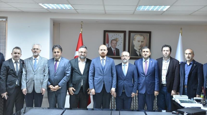 Bilal Erdoğan’dan SAÜ’ye ziyaret