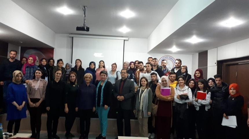 &Ouml;ğrenciler  madde bağımlılığı hakkında bilgilendirdi