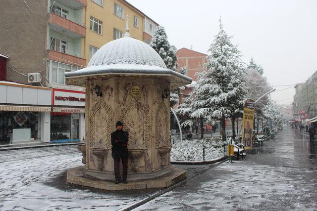 Niğde ve Adana'da kar etkili oldu