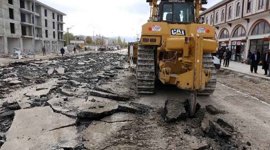 G&uuml;rpınar&rsquo;da alt ve &uuml;styapı &ccedil;alışmaları devam ediyor
