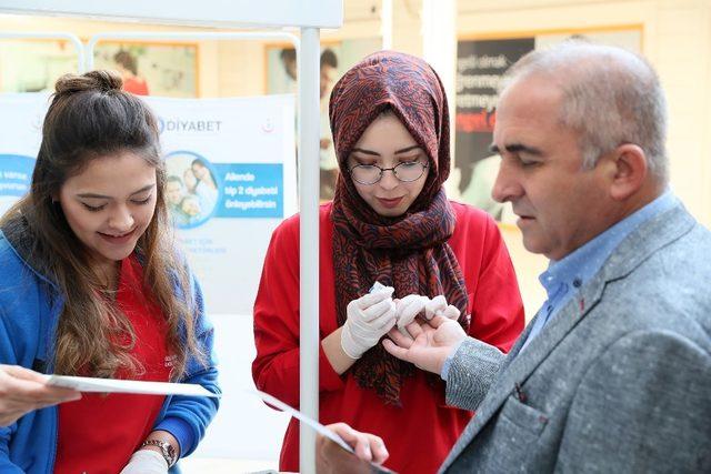 Diyabetle mücadele için ölçümler yapıldı