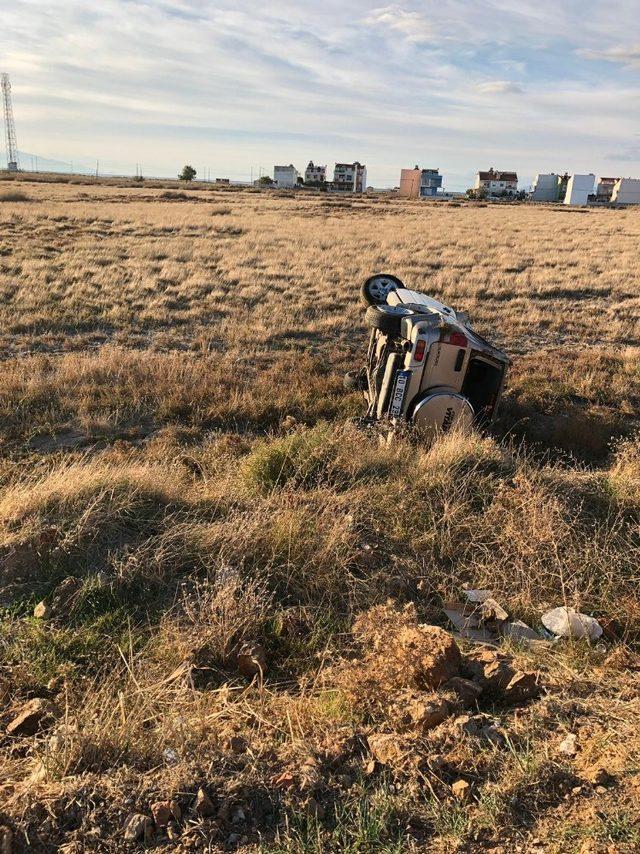 Ayvalık’ta trafik kazası: 1 yaralı