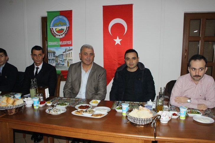 Osmaneli İlçe Jandarma Komutanı Demirpehlivan’a veda yemeği G2