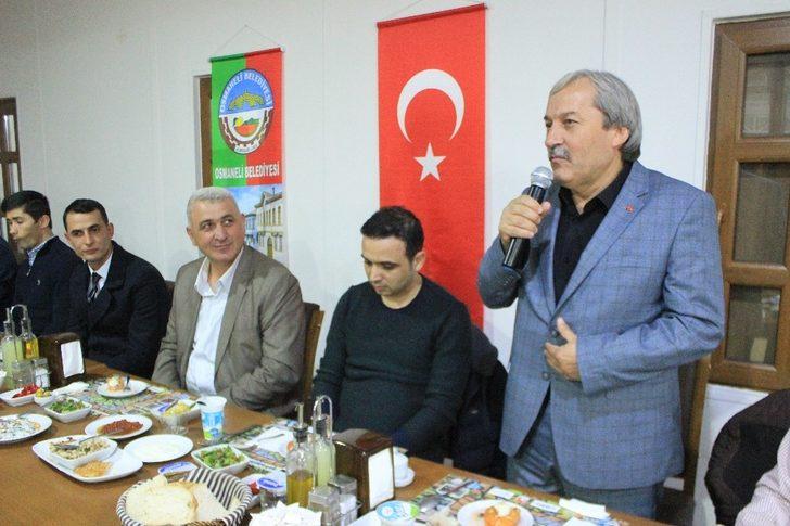 Osmaneli İlçe Jandarma Komutanı Demirpehlivan’a veda yemeği G3