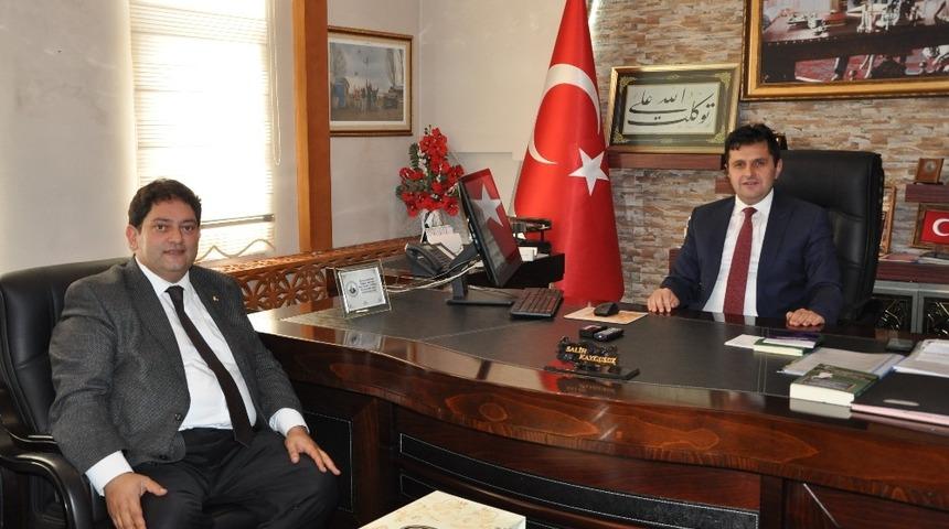 Başkan Oral&rsquo;dan &uuml;&ccedil; &ouml;nemli ziyaret