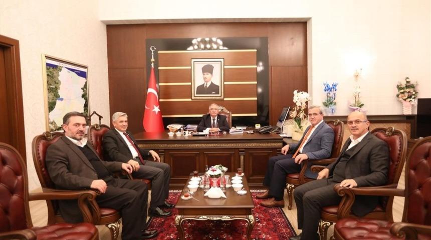 Başkanlardan Vali Nayir &lsquo;e hayırlı olsun ziyareti