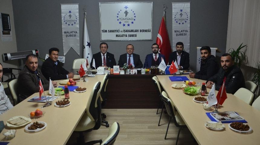 T&Uuml;MSİAD&rsquo;ın konuğu Ulvi Saran oldu