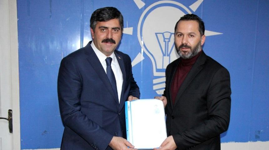 Eski İl Başkanı Baydar, Belediye Başkan aday adaylığı başvurusunu yaptı