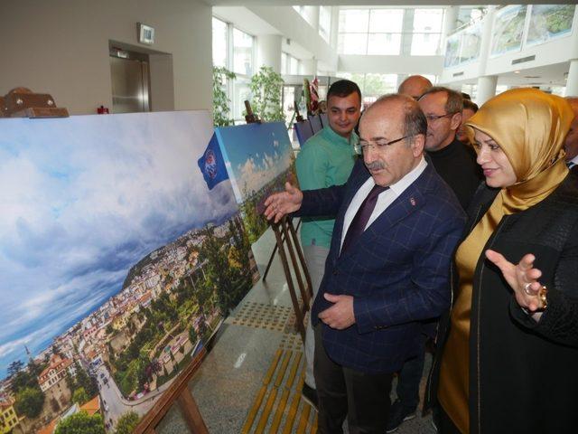 Genç fotoğraf sanatçısı Trabzon’u sergiledi