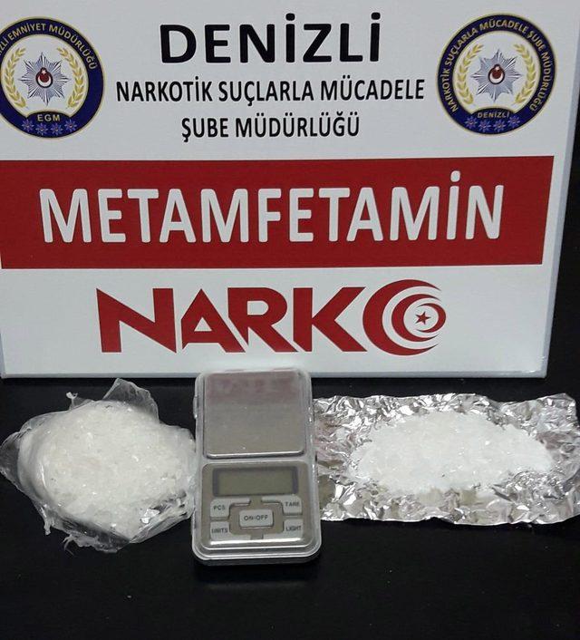 Denizli'de uyuşturucuya 4 tutuklama