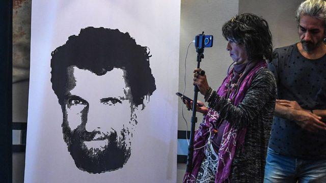 Osman Kavala için düzenlenen bir etkinlik