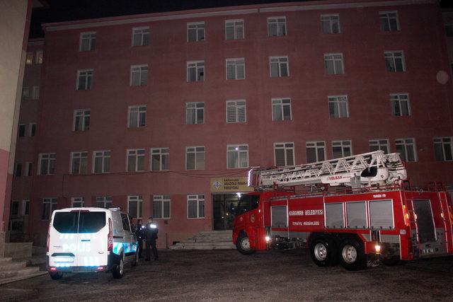 İmam Hatip Lisesi pansiyonunda yangın paniği