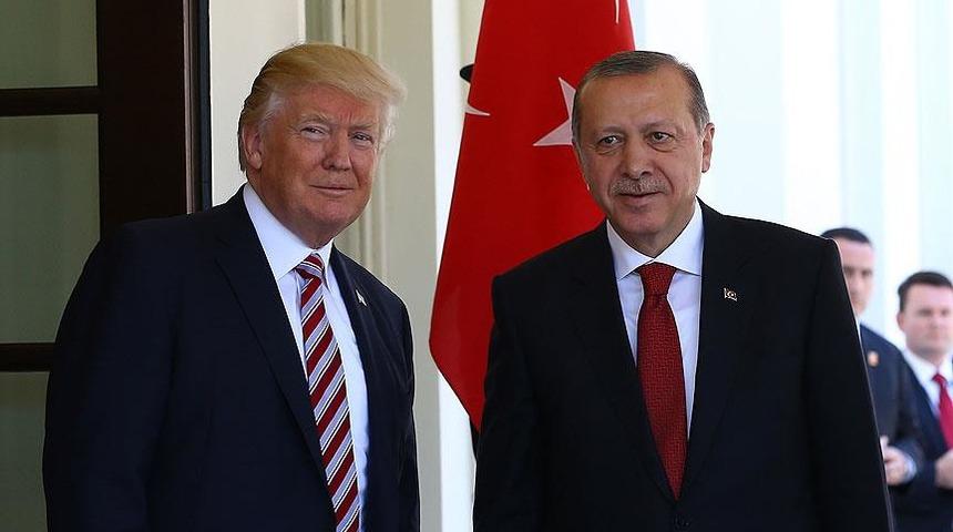 Cumhurbaşkanı Erdoğan ile Trump arasında kritik g&ouml;r&uuml;şme!